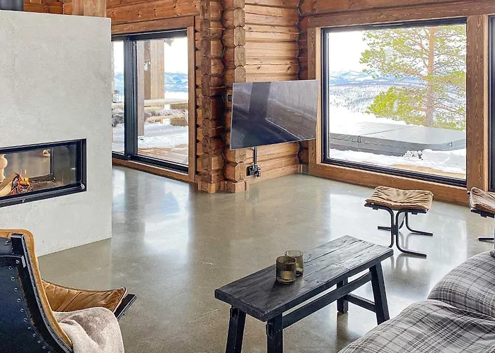 10 Person In Moen-by Traum Ferienhaus Moen i Målselv